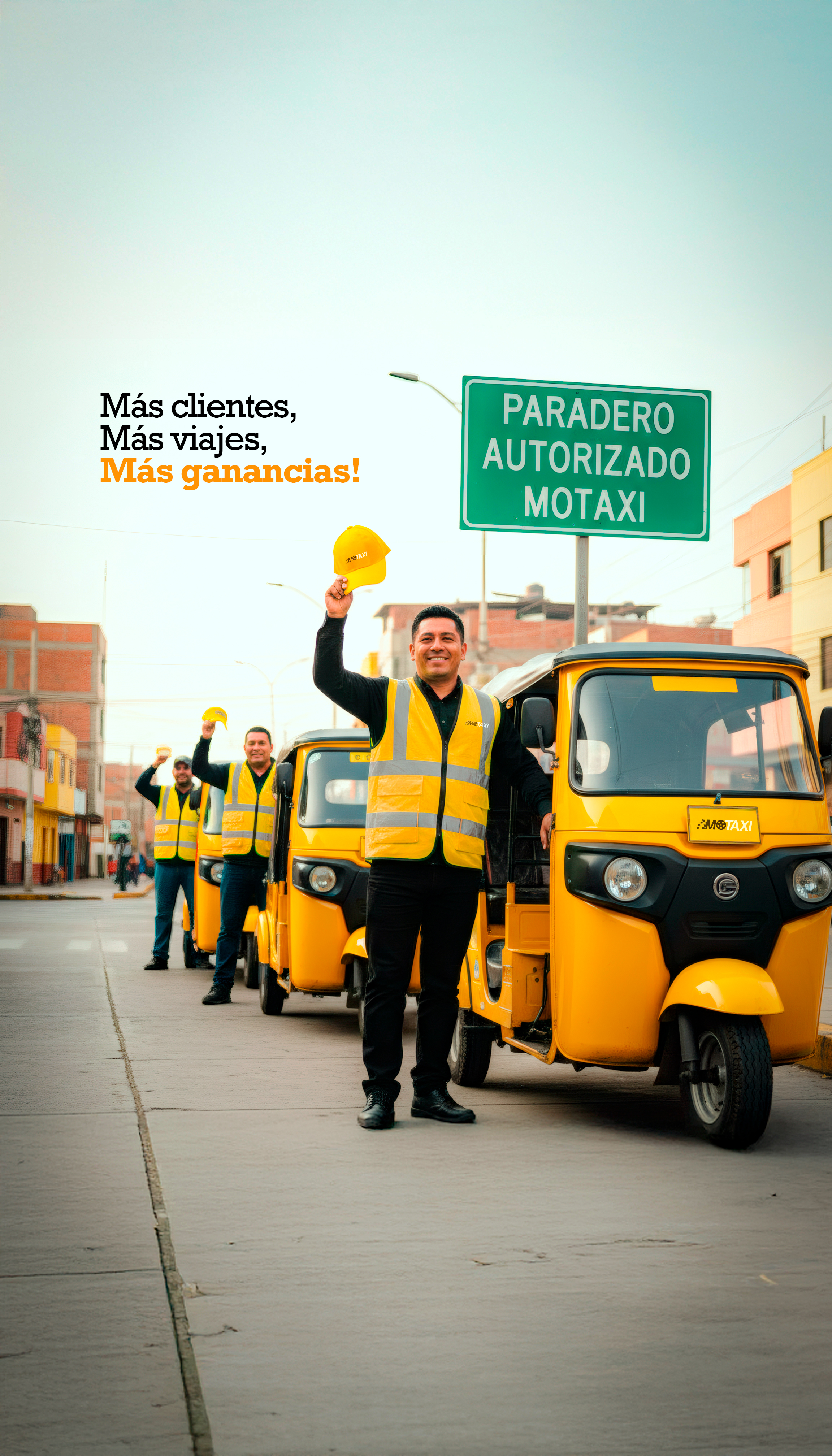 Conductores Motaxi - Más clientes, Más viajes, Más ganancias